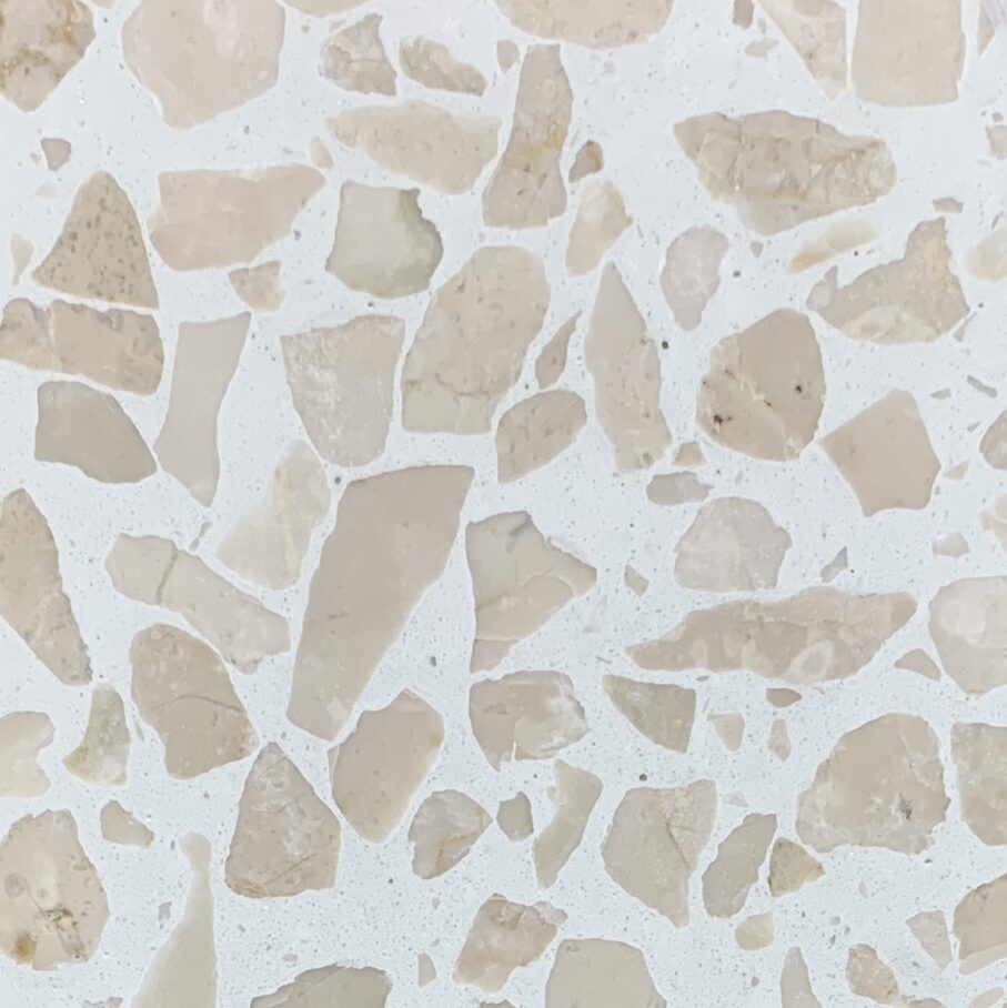 Verona 37 Terrazzo Tegel – Lichtgrijs met Premium Marmergranulaat