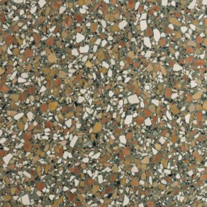 Verona 43 Terrazzo Tegel – Donkergroen met Premium Marmergranulaat